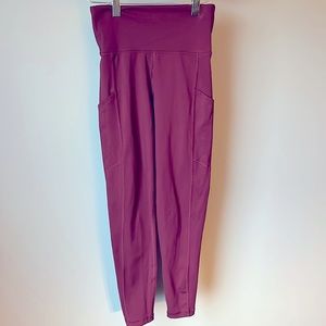 Maroon American Eagle leggings